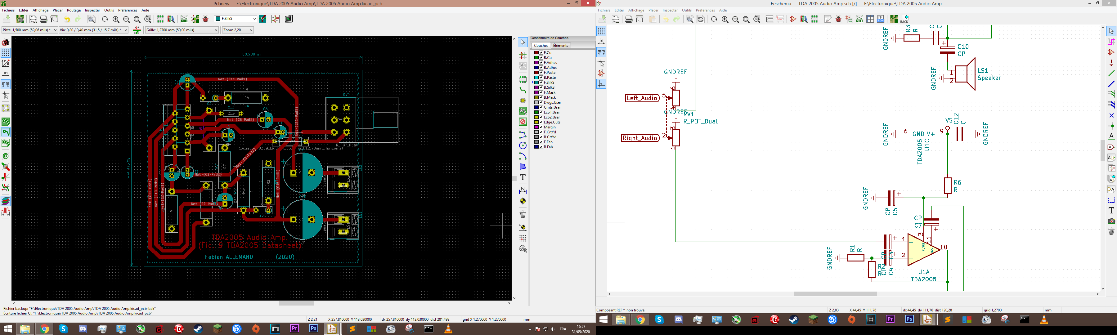 First PCB design