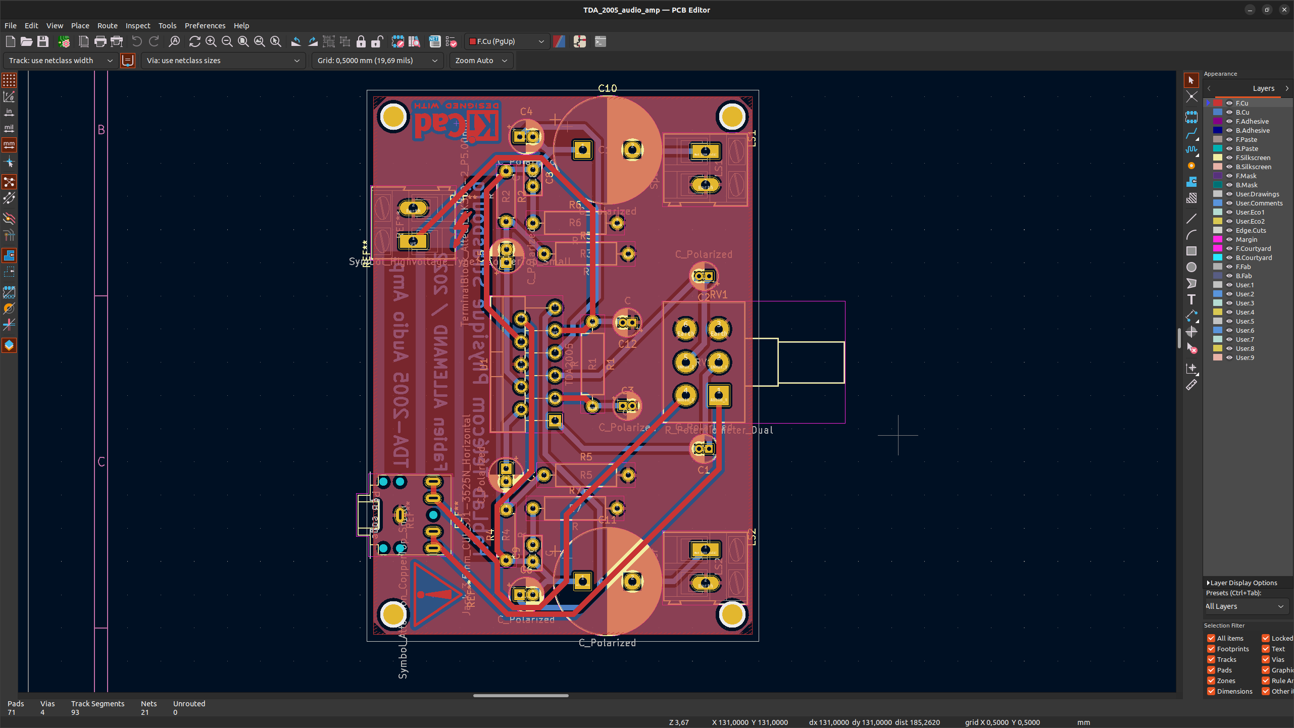 Second Major Revision of the PCB Design