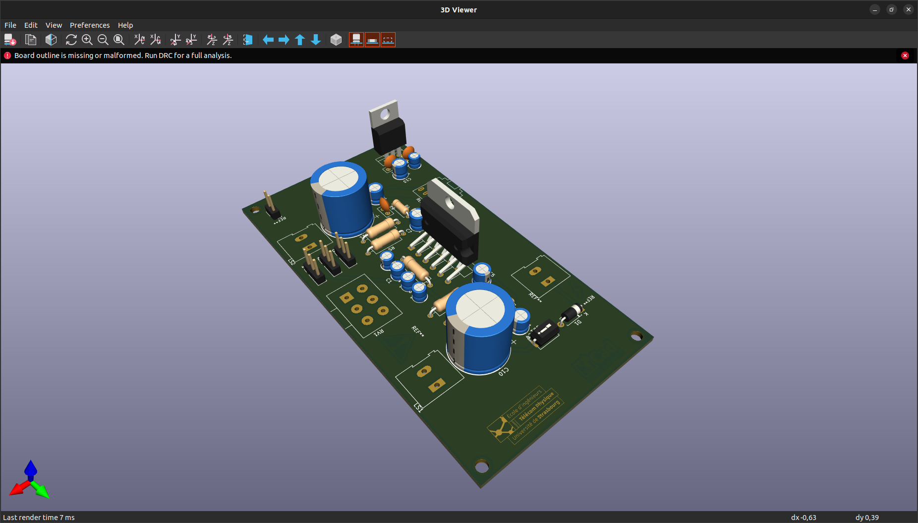 Third Major Revision of the PCB Design