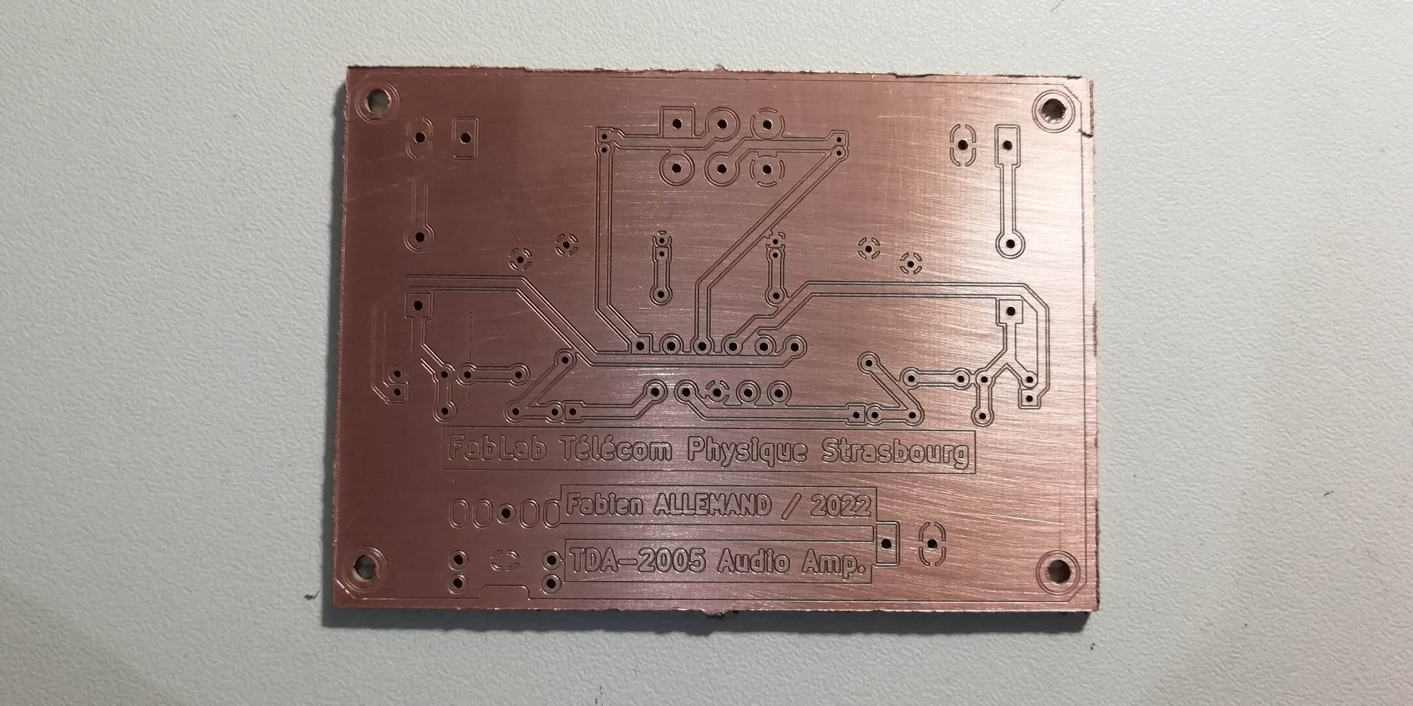 First Working PCB